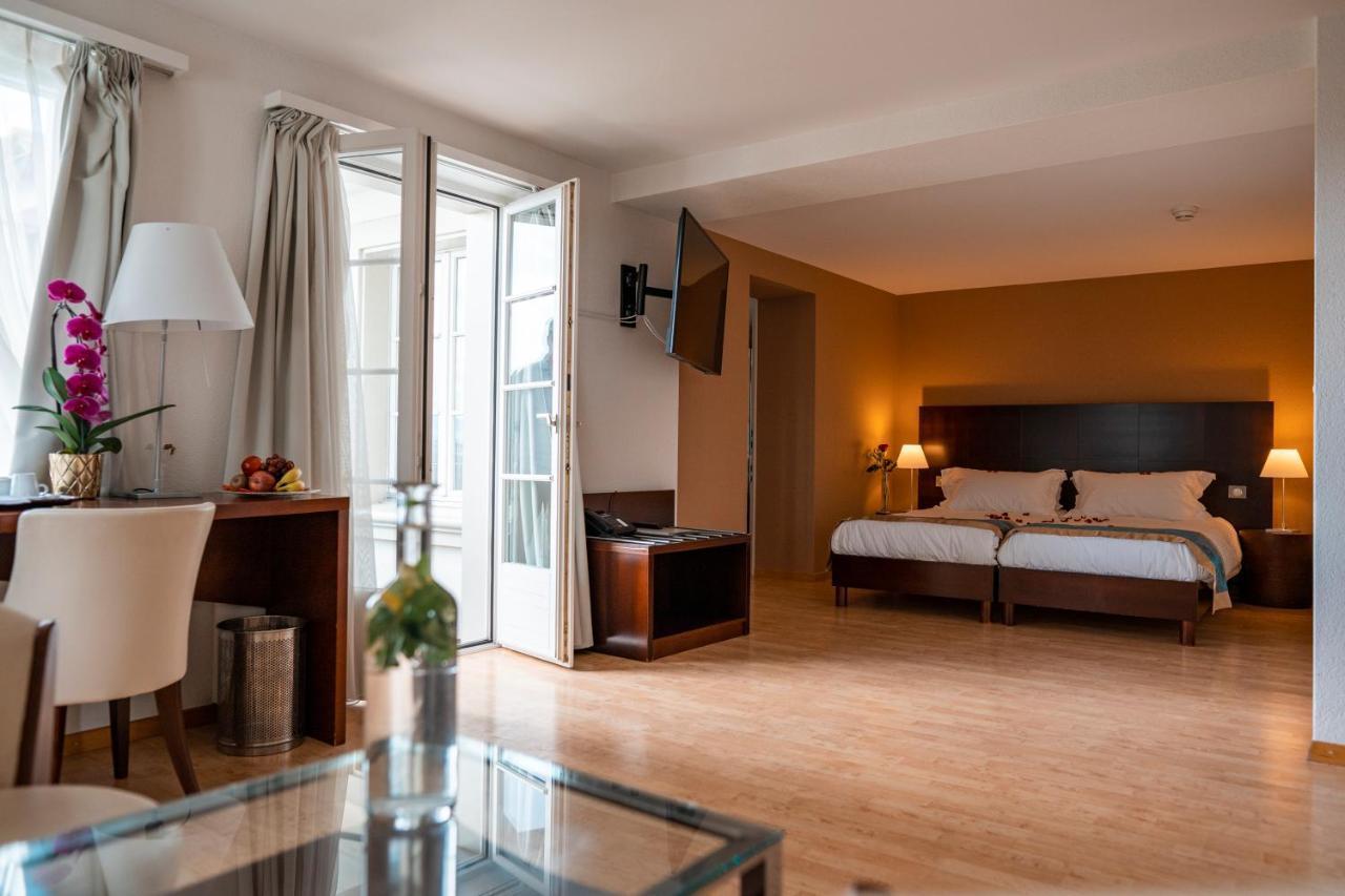 Swiss Hotel La Couronne Avenches Buitenkant foto
